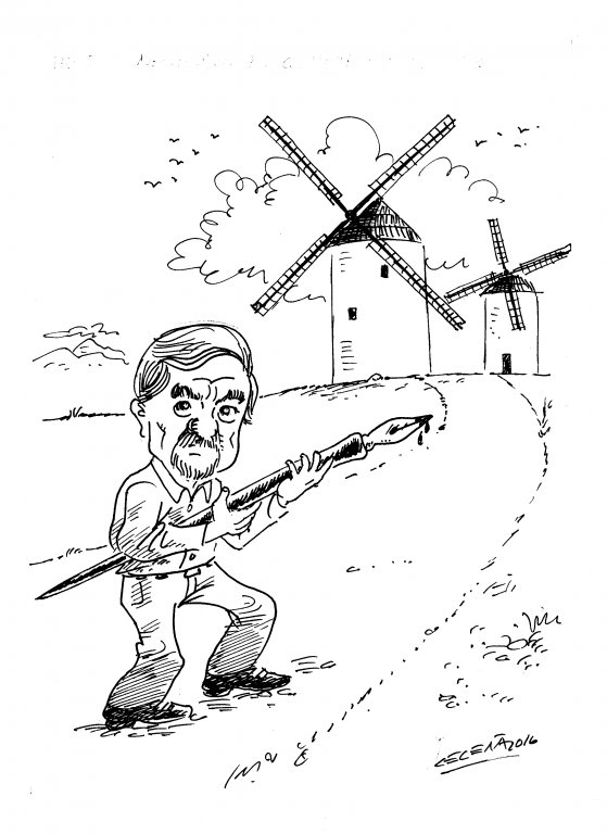 Rogelio Naranjo. el Quijote sin mancha